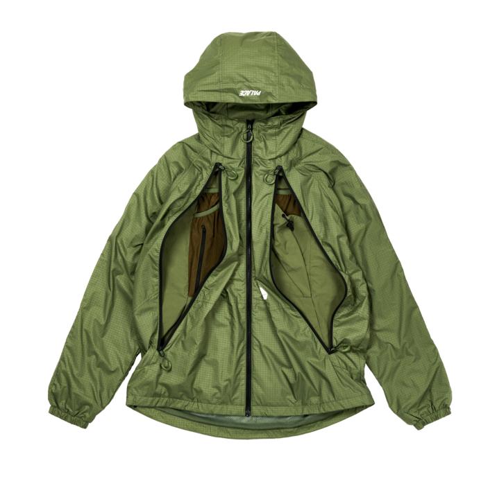 Zip-It Shell Jacket Olive - Autumn 2021 - Palace Community