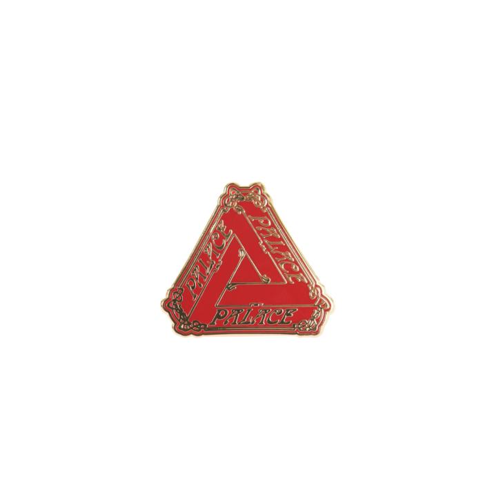 TRI-LE BEURRE PIN BADGE RED one color