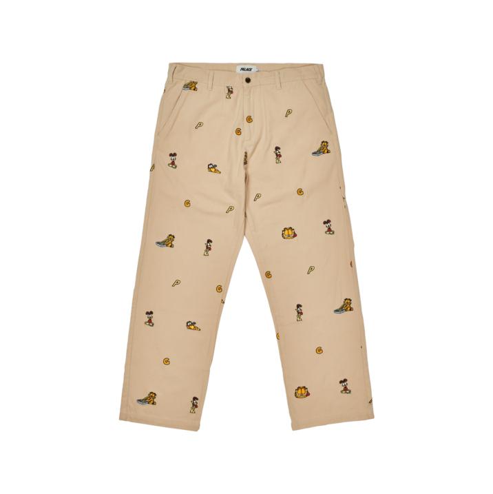 Thumbnail PALACE GARFIELD WORK PANT BEIGE one color