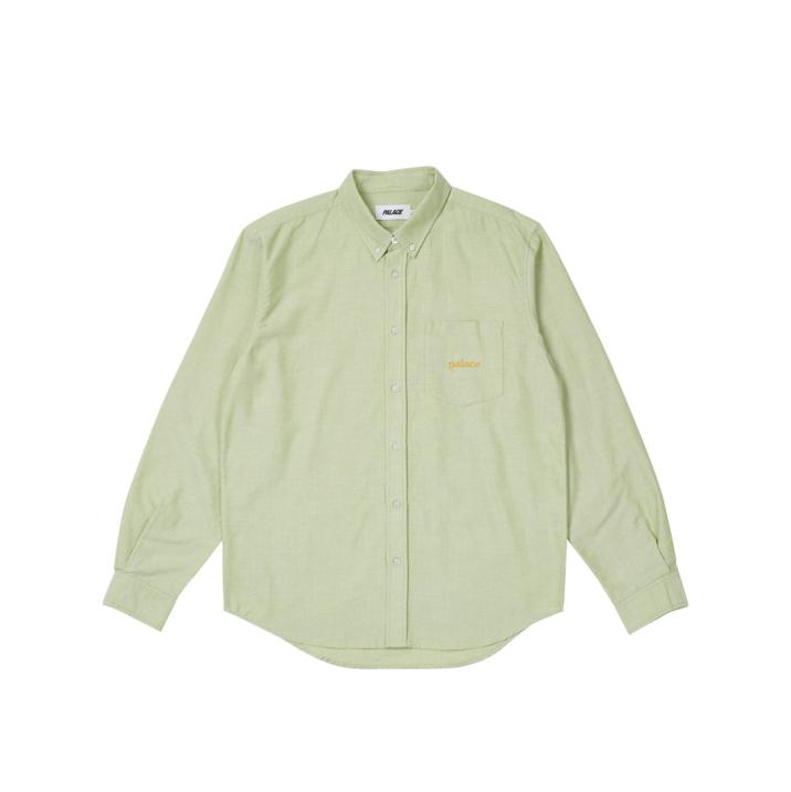 Thumbnail PALACE OXFORD SHIRT GREEN one color