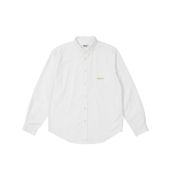 Thumbnail PALACE OXFORD SHIRT WHITE one color