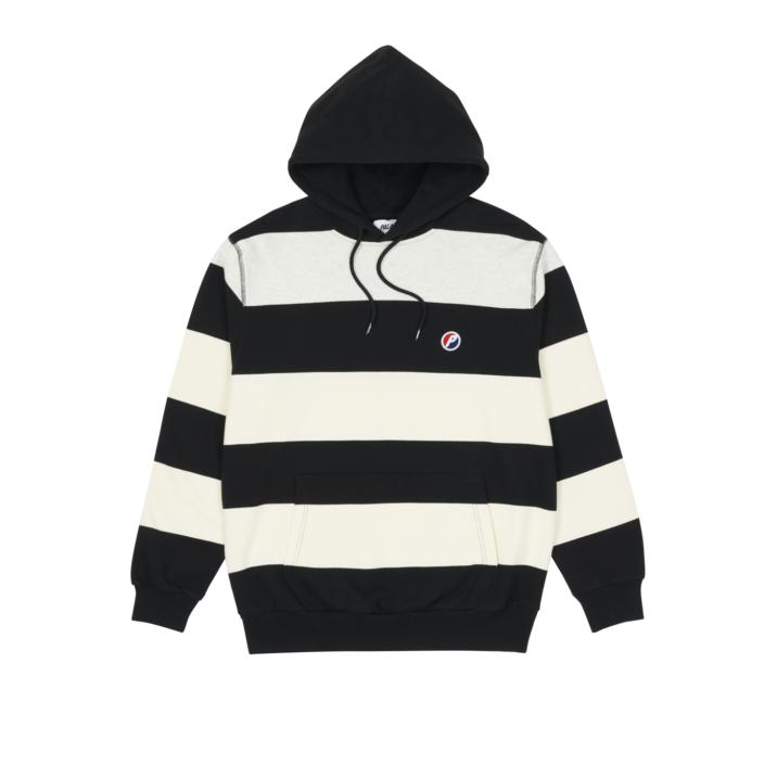 Thumbnail STRIPED HOOD BLACK one color