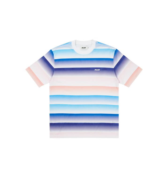 CATCH THE FADE T-SHIRT BLUES / PEACH one color