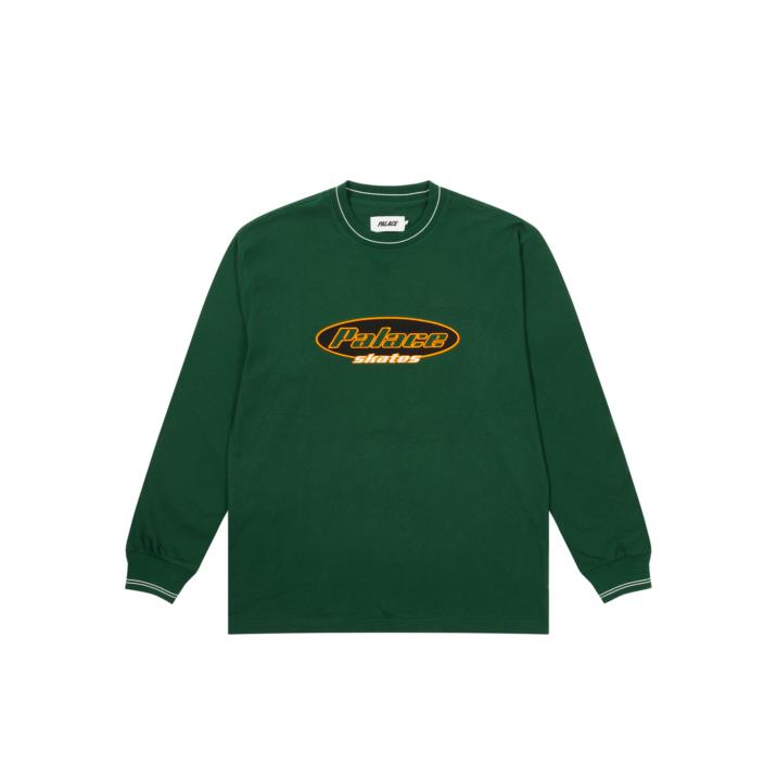 PALACE SKATES DOMINATES LONGSLEEVE GREEN one color