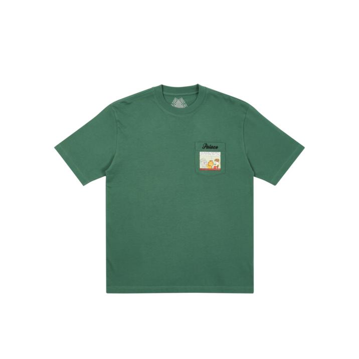 PALACE GARFIELD POCKET T-SHIRT FERN one color
