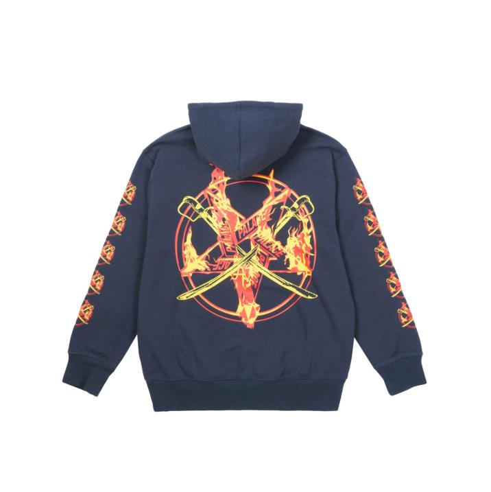 Thumbnail FLAMED HOOD NAVY one color