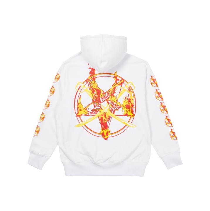 Thumbnail FLAMED HOOD WHITE one color