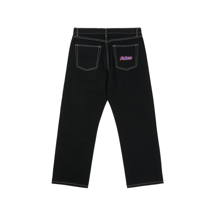 Thumbnail PALACE BAGGIES JEAN BLACK one color