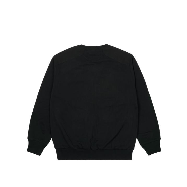 Thumbnail UTILITY ZIP FRONT PANEL SWEAT BLACK one color