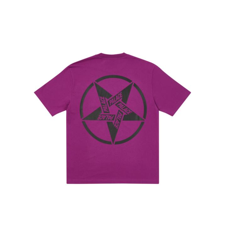 Thumbnail CALM IT MOSHER T-SHIRT PLUM one color