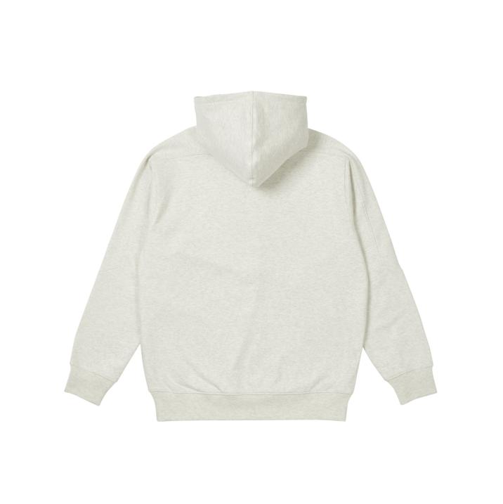 Thumbnail SLANT 1/4 ZIP HOOD LIGHT GREY MARL one color