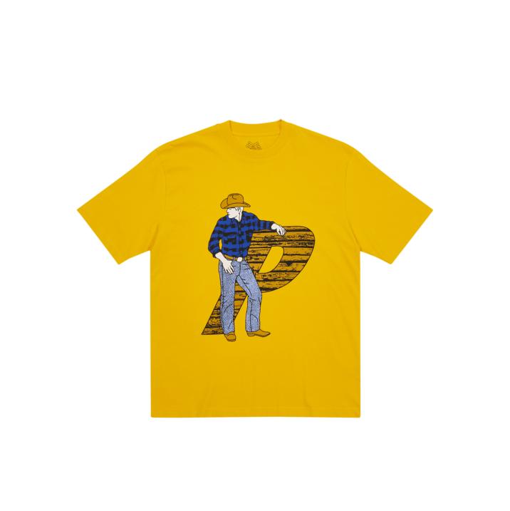 SADDLE UP T-SHIRT YELLOW one color