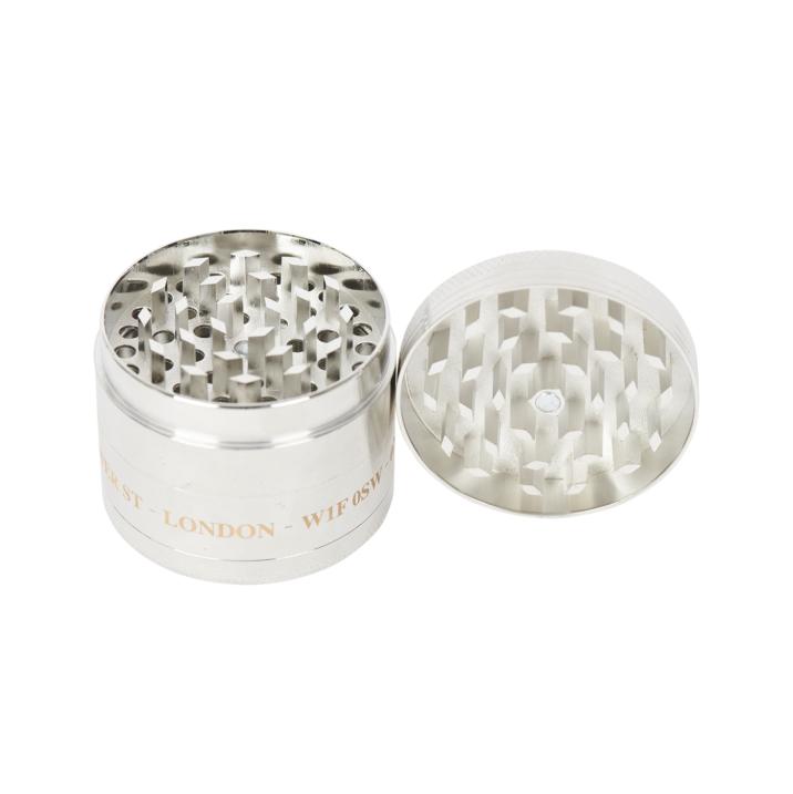 Thumbnail PALACE SHOP HERB GRINDER LONDON SILVER one color