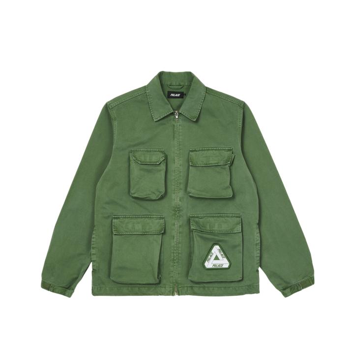 Thumbnail GARMENT DYED JACKET OLIVE one color