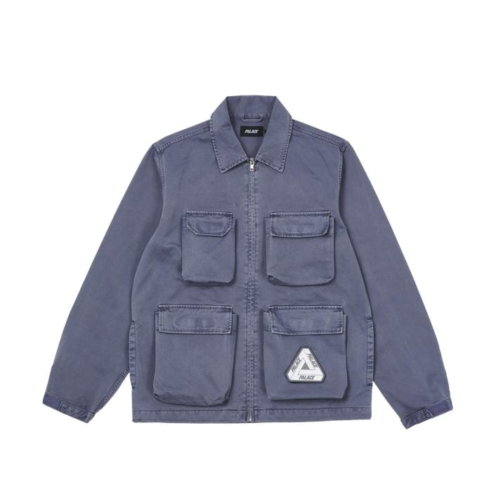 Thumbnail GARMENT DYED JACKET GREY one color