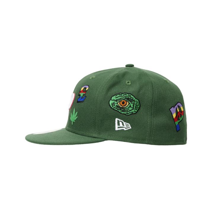 Thumbnail PALACE NEW ERA 59FIFTY JESUS HAT GREEN one color