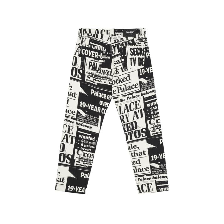 Thumbnail TABLOID DENIM JEAN BLACK one color