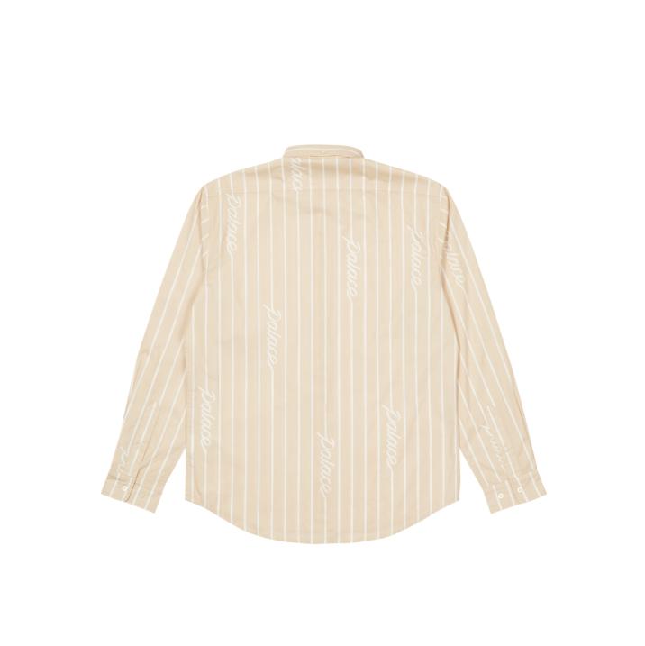 Thumbnail HAND STRIPE SHIRT TAN one color