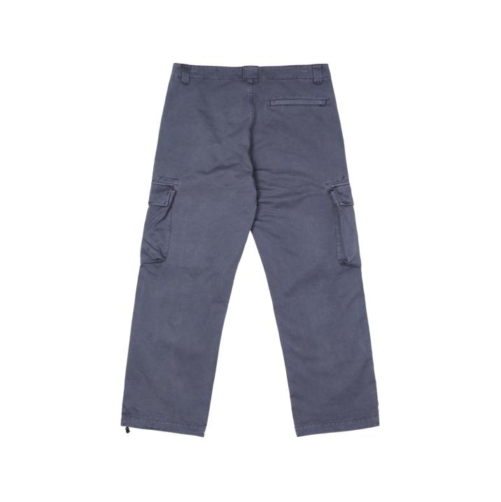 Thumbnail GARMENT DYED CARGO TROUSERS GREY one color
