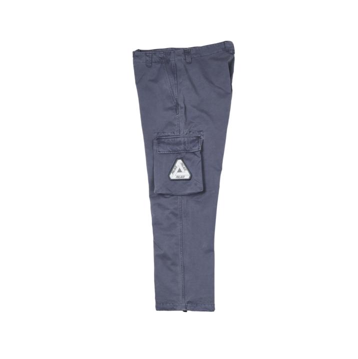 Thumbnail GARMENT DYED CARGO TROUSERS GREY one color