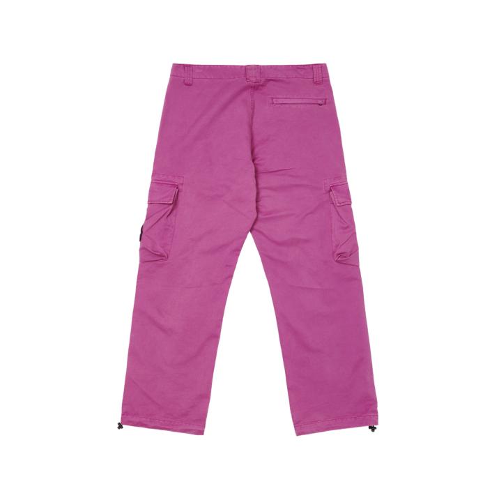 Thumbnail GARMENT DYED CARGO TROUSERS PINK one color