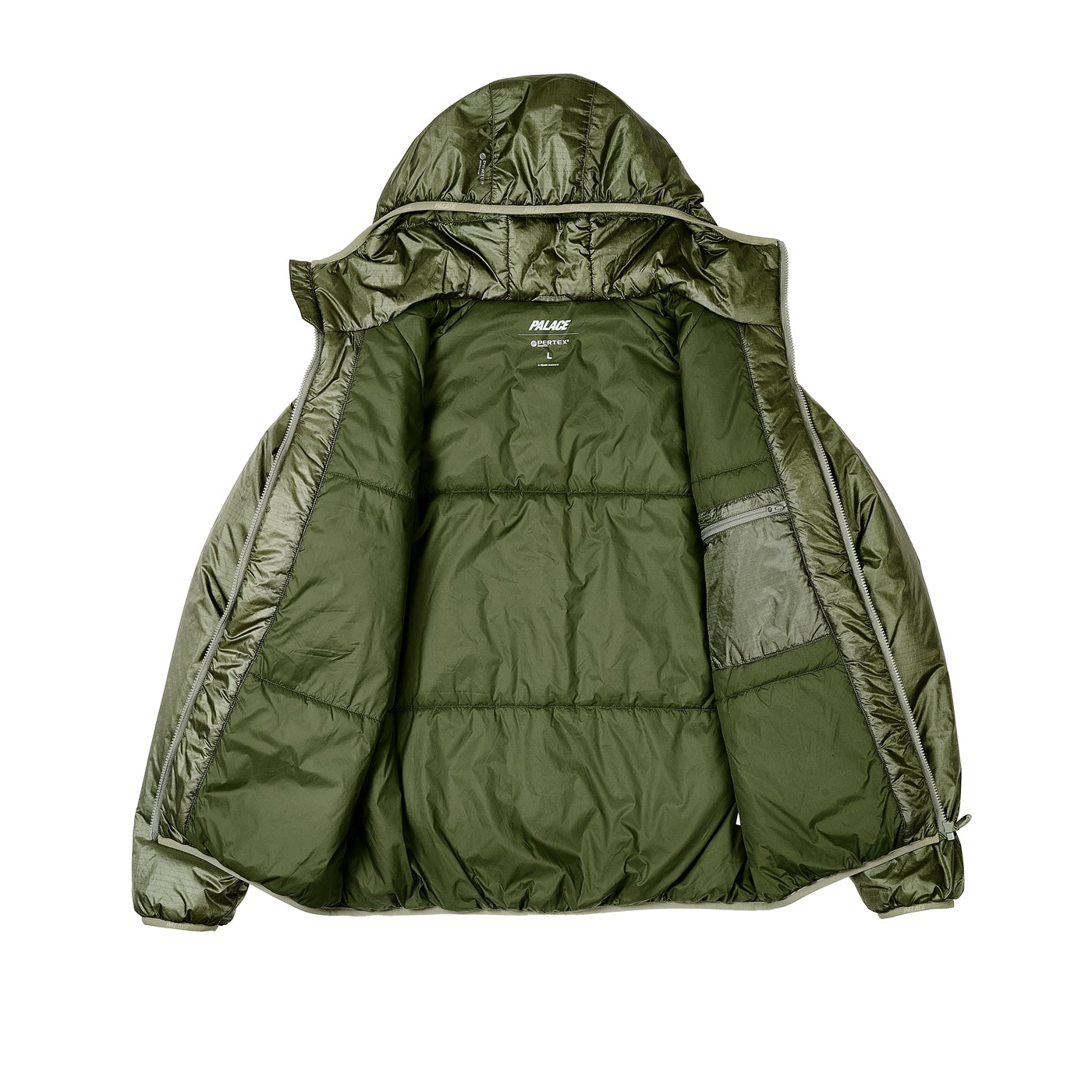 Thumbnail PERTEX QUILTED JACKET THE DEEP GREEN one color