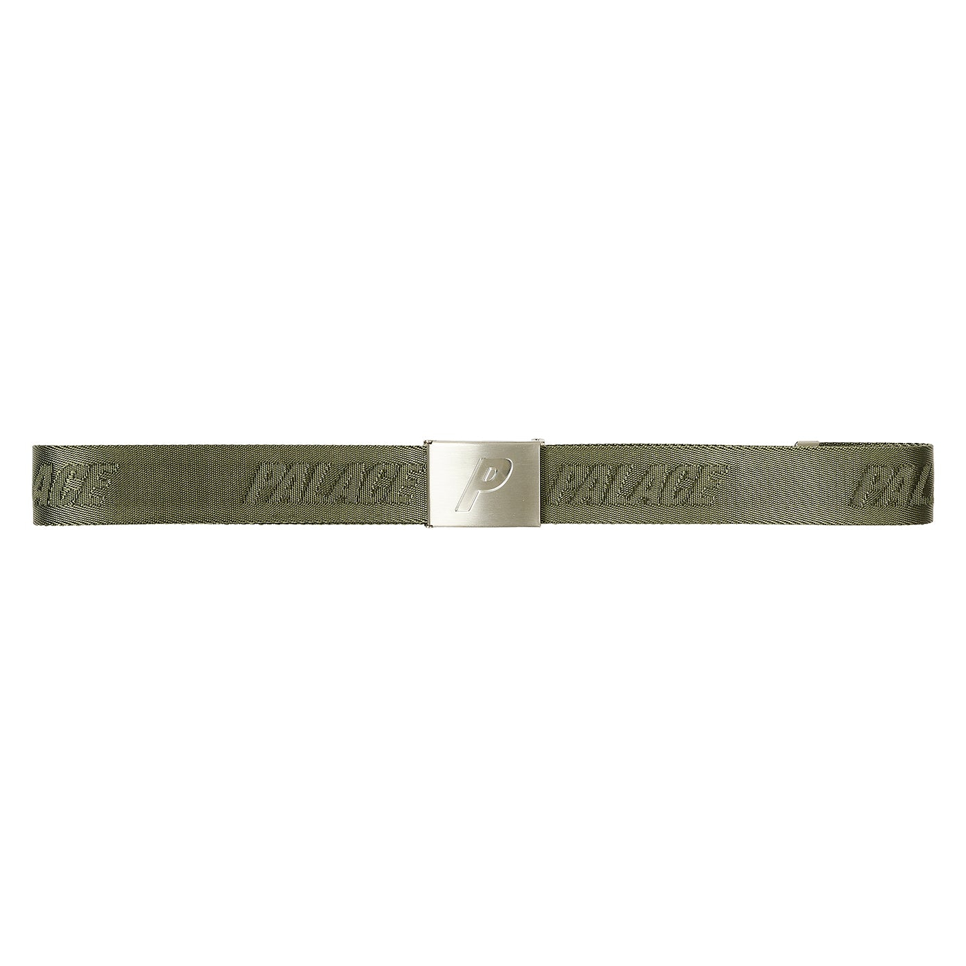 Thumbnail PALACE FONT SKATE BELT OLIVE one color