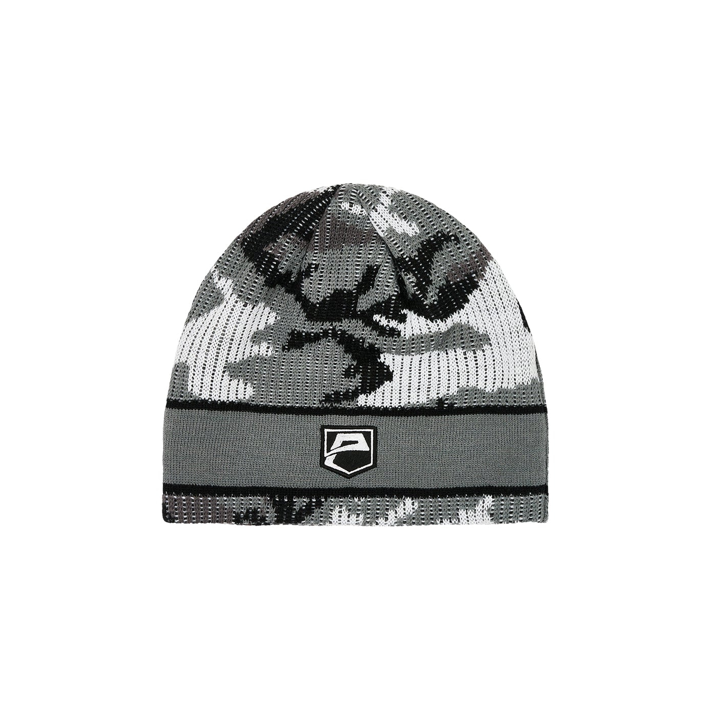 Thumbnail PALACE AVIREX NEIN CUFF BEANIE GREY MARL one color