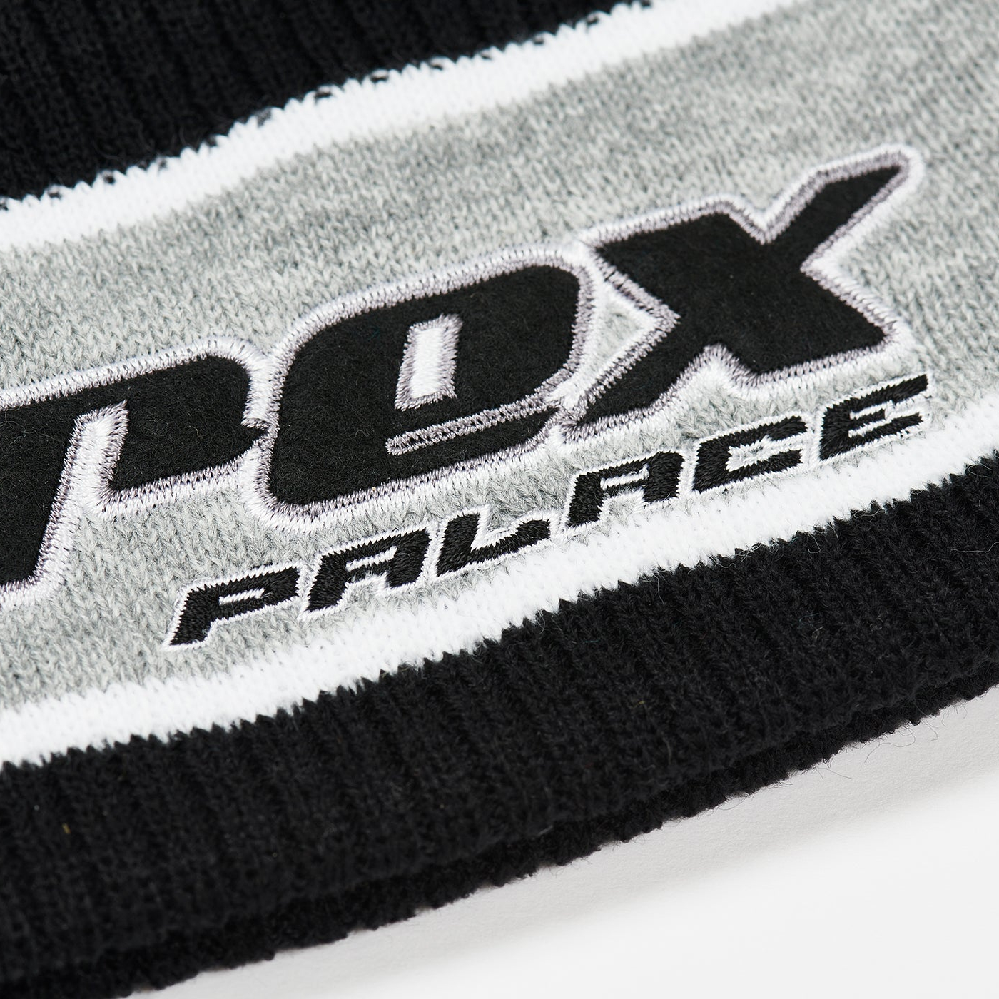 Thumbnail PALACE AVIREX NEIN CUFF BEANIE BLACK one color