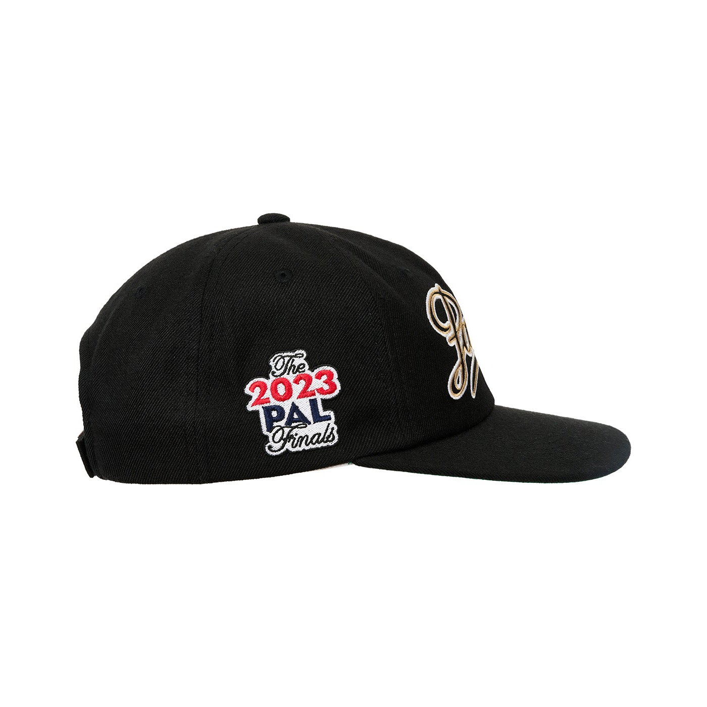 Posh Script Strapback Black - Autumn 2023 - Palace Community