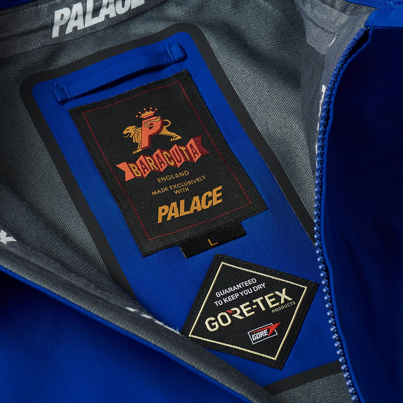 Thumbnail PALACE BARACUTA GORE-TEX G4 JACKET BLUE one color