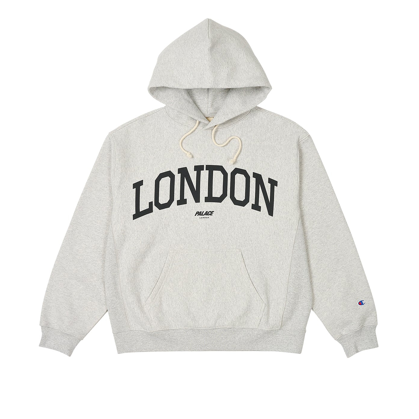 Thumbnail PALACE CHAMPION SHOP HOOD LONDON GREY MARL one color