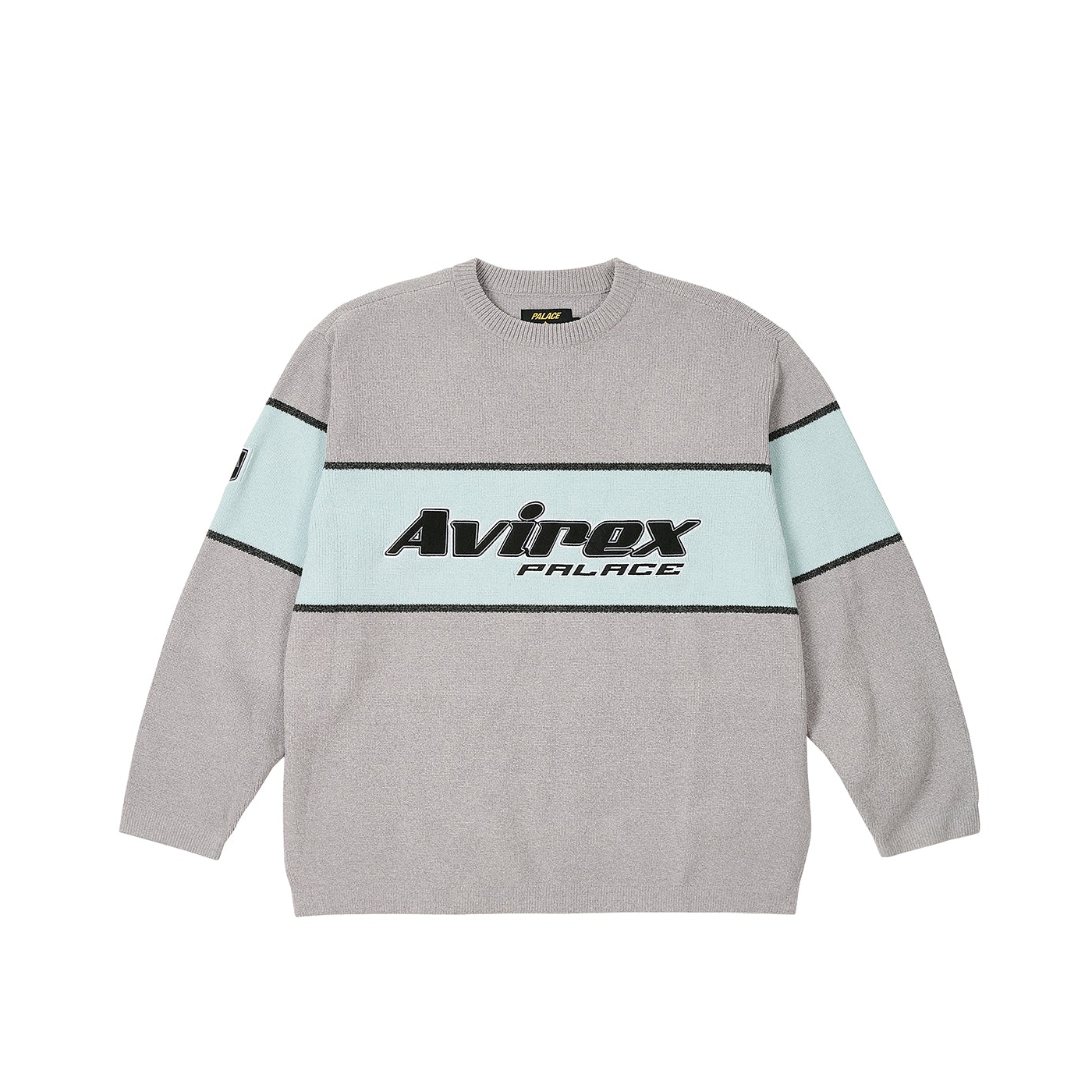 Thumbnail PALACE AVIREX CHENILLE KNIT GREY one color