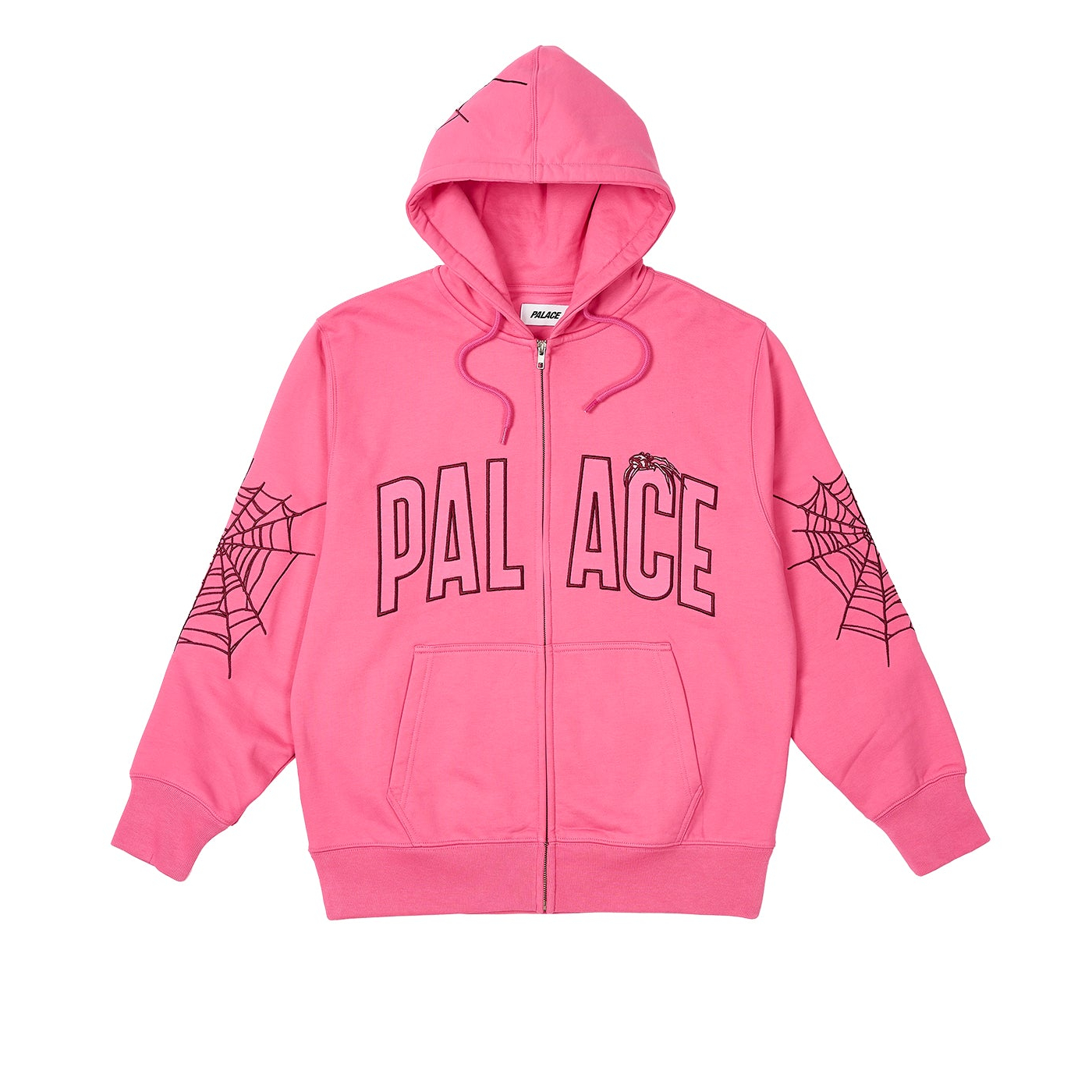 Thumbnail SPIDER ZIP HOOD SHOCK PINK one color