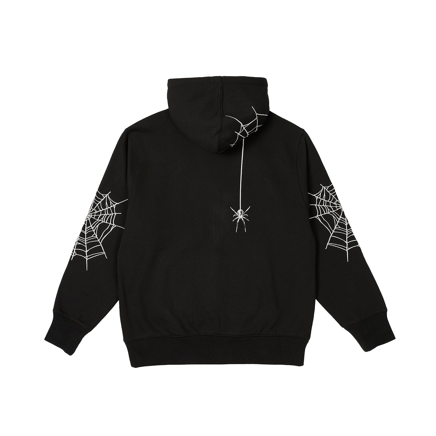 Thumbnail SPIDER ZIP HOOD BLACK one color