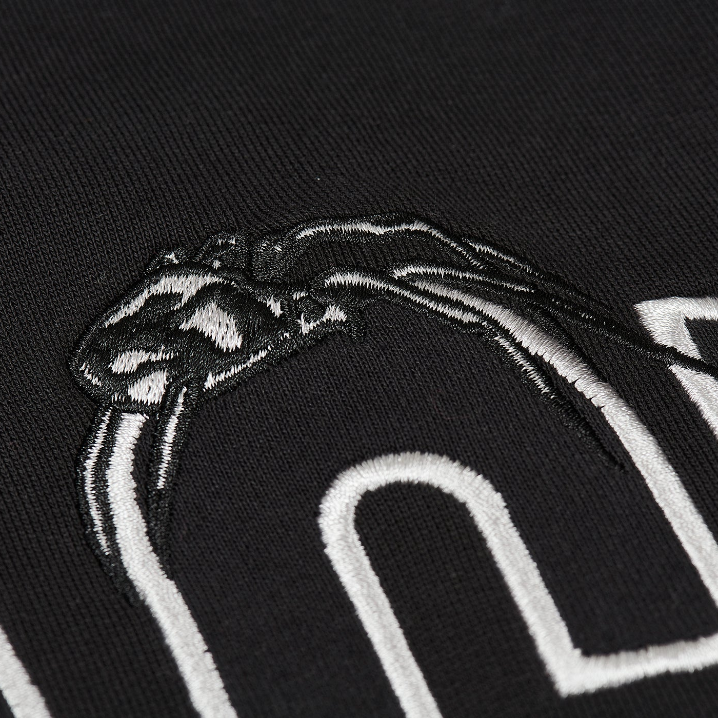 Thumbnail SPIDER ZIP HOOD BLACK one color