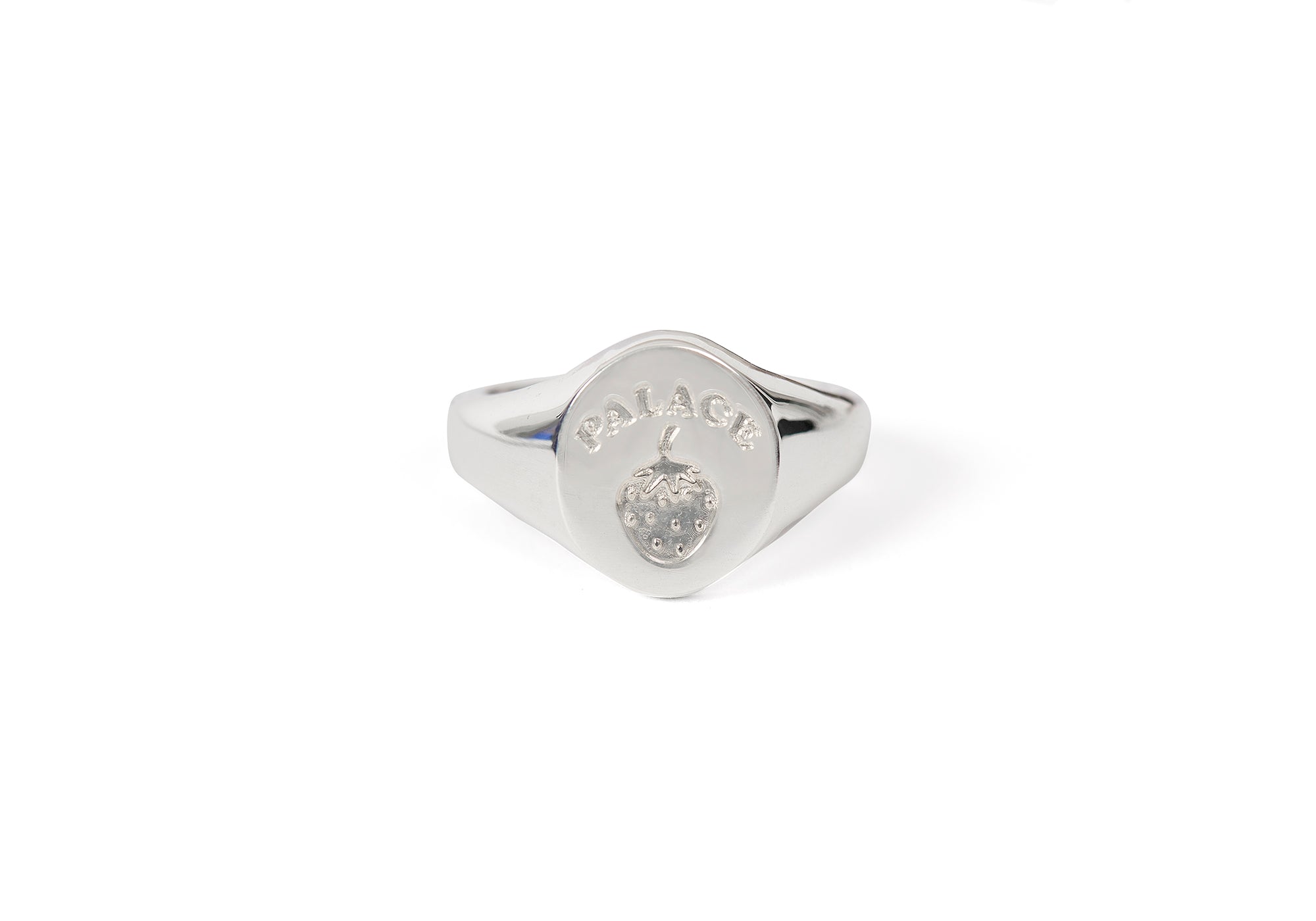 Strawberry Signet Ring Silver - Autumn 2023 - Palace Community