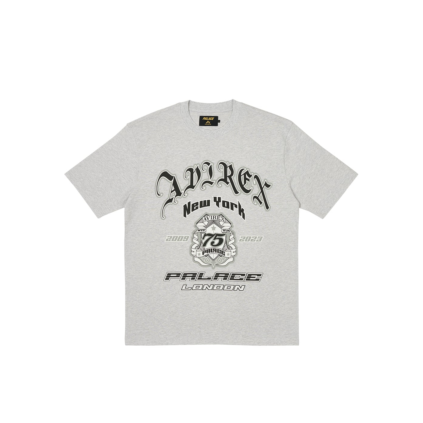 Thumbnail PALACE AVIREX T-SHIRT GREY MARL one color