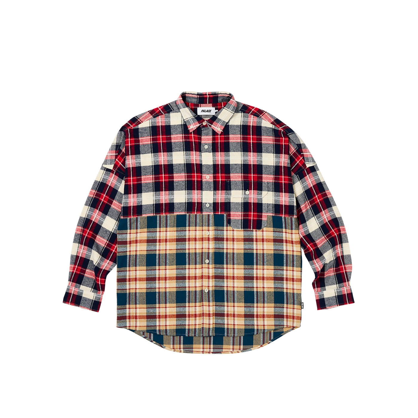 Thumbnail CHECKMATE DROP SHOULDER SHIRT RED one color