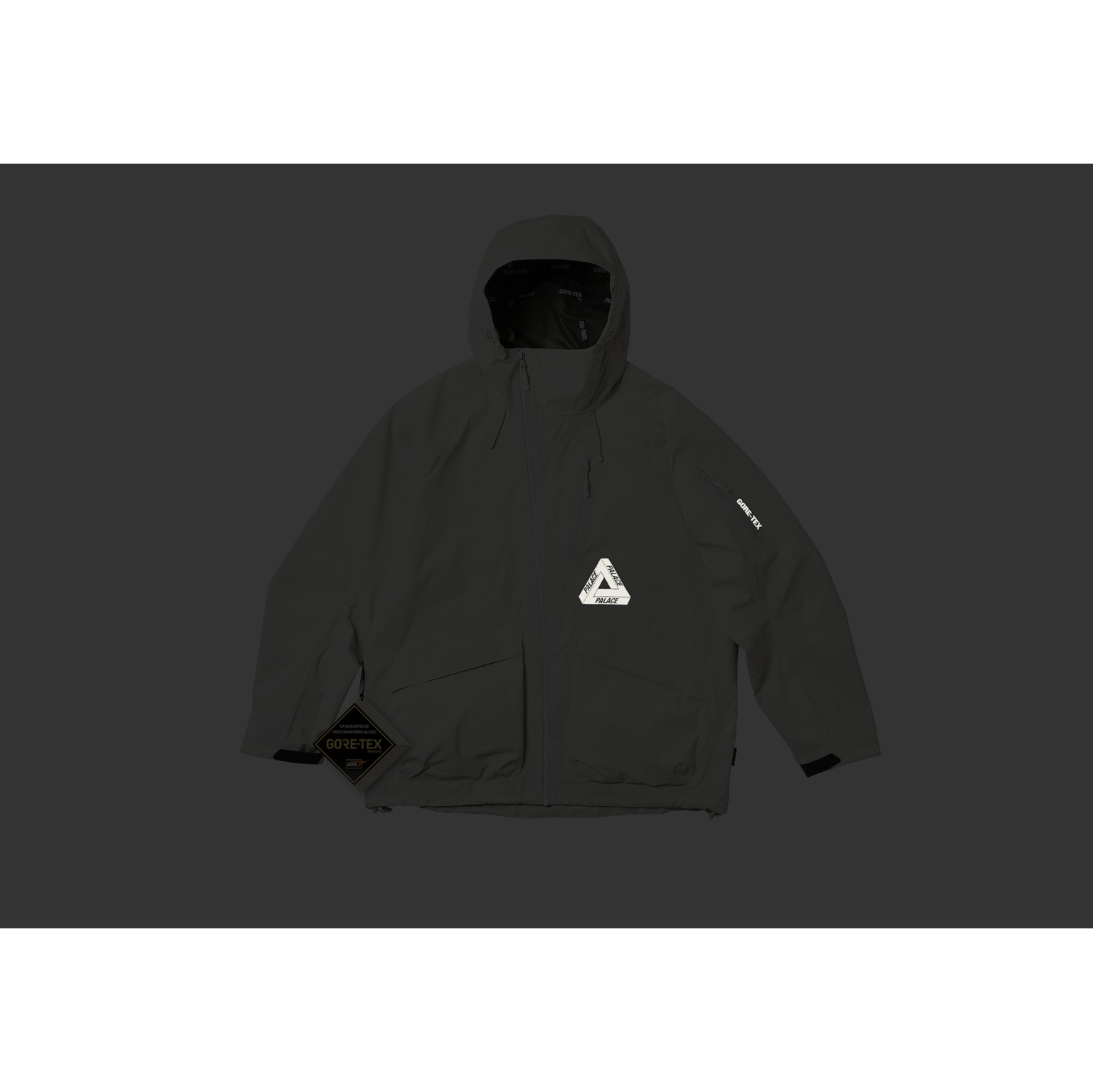 Gore-Tex R-Tek Jacket Stone - Autumn 2023 - Palace Community