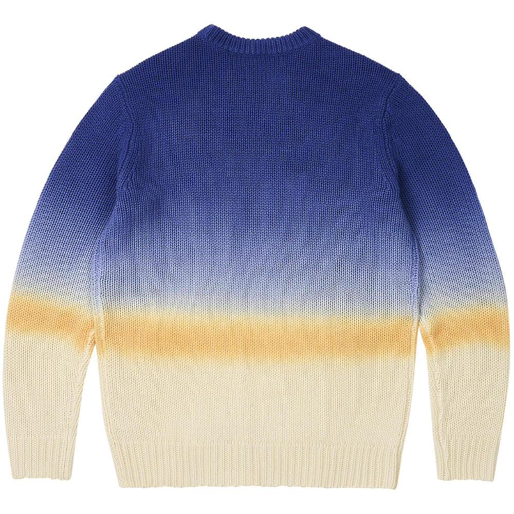 Thumbnail GRADIENT DYE RIB KNIT BLUE one color