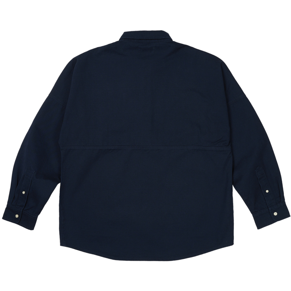 Thumbnail OLD ENGLISH OVERSHIRT NAVY one color