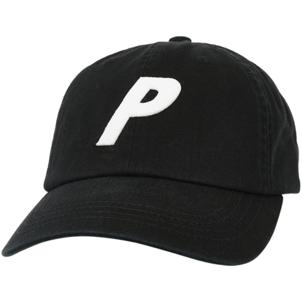 Thumbnail P 6-PANEL BLACK one color