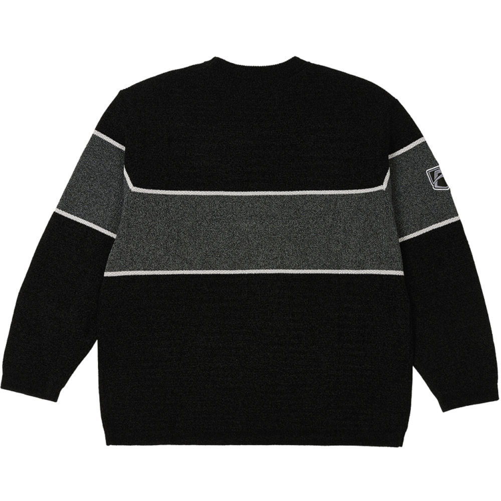 Thumbnail PALACE AVIREX CHENILLE KNIT BLACK one color