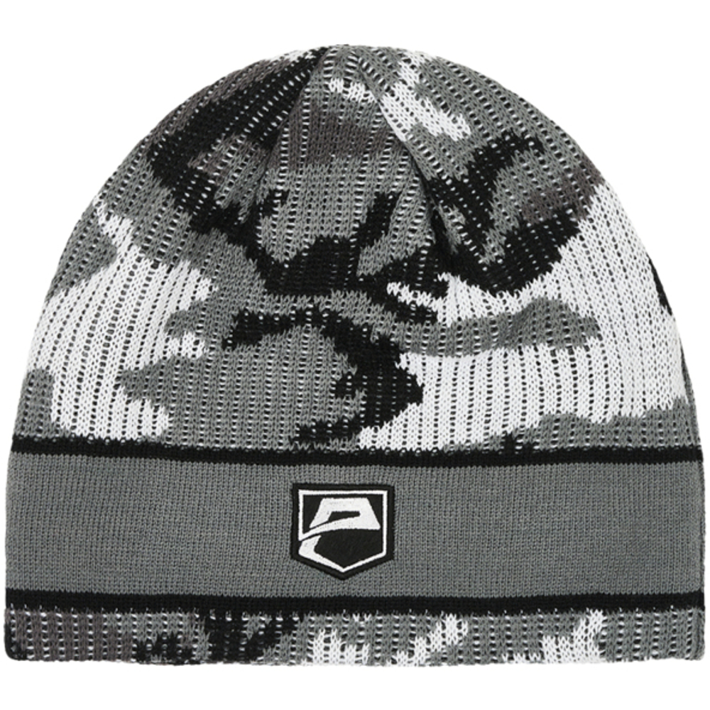 Thumbnail PALACE AVIREX NEIN CUFF BEANIE GREY MARL one color