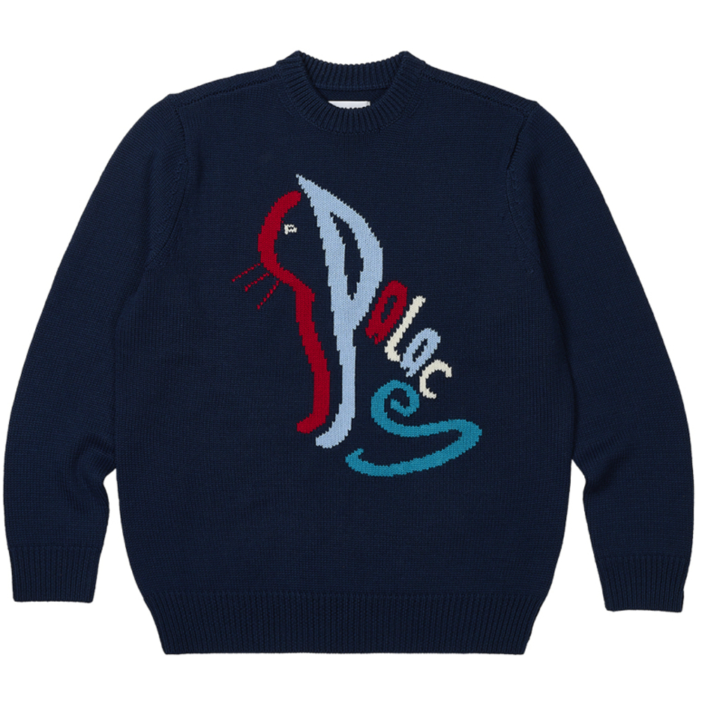 Thumbnail PALACE CAT KNIT NAVY one color