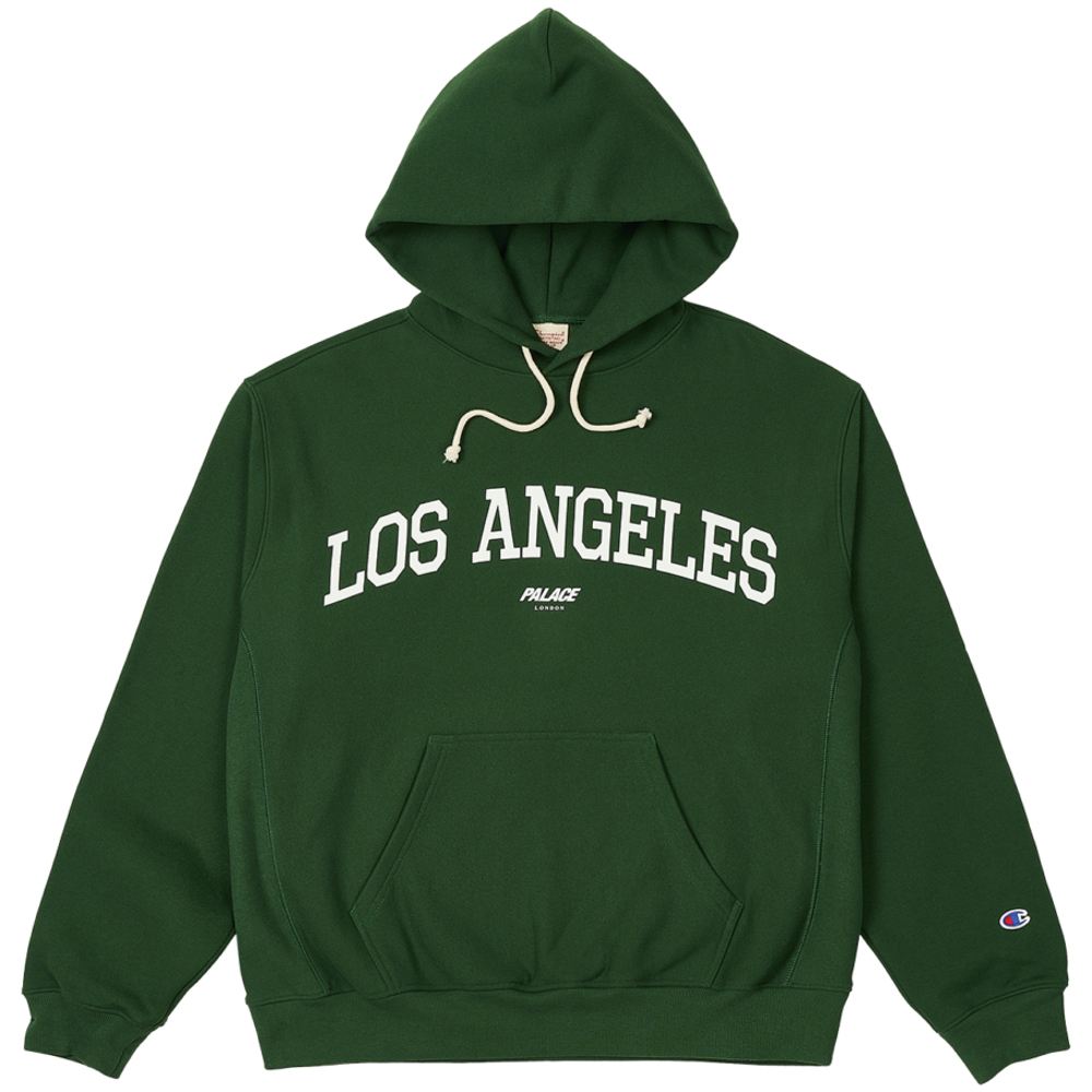 Thumbnail PALACE CHAMPION SHOP HOOD LOS ANGELES GREEN one color