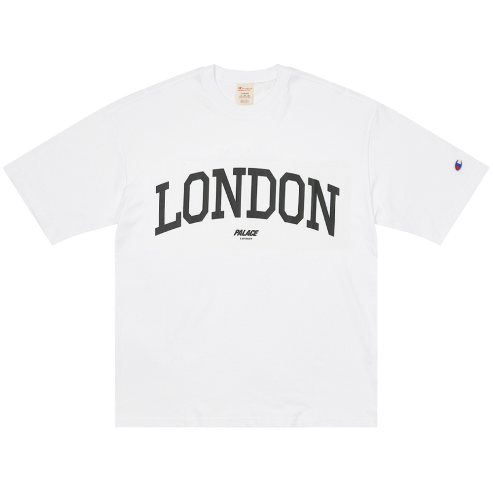 Thumbnail PALACE CHAMPION SHOP T-SHIRT LONDON WHITE one color