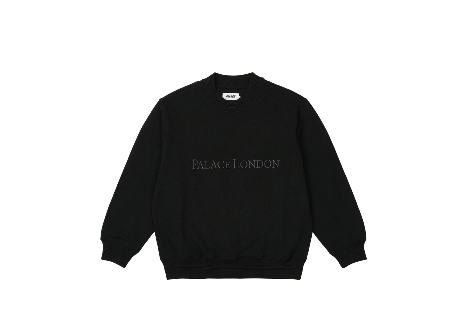 Palace 2025 black sweatshirt