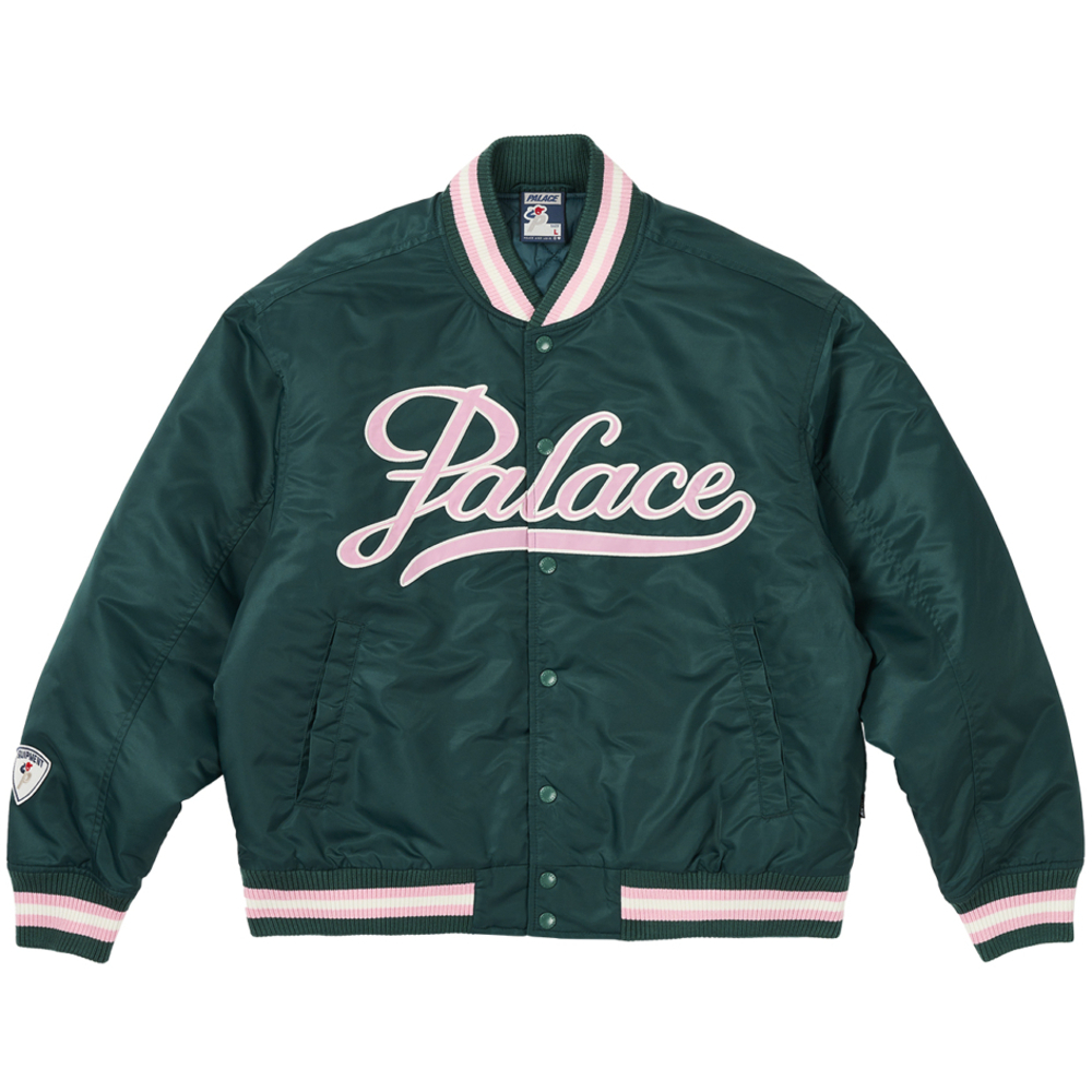 Thumbnail SATIN THE ARENA JACKET GREEN one color